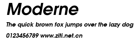 Moderne.ttf字體轉換器圖片