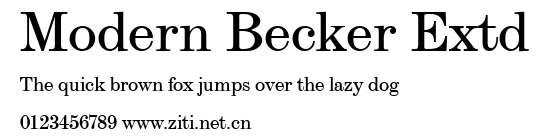 Modern Becker Extd.ttf