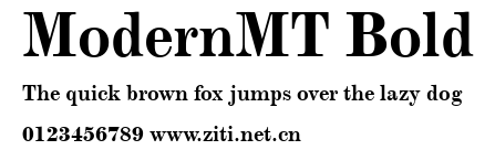 ModernMT Bold.ttf字體轉換器圖片