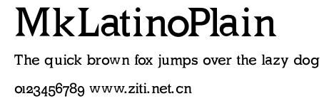 MkLatinoPlain.ttf字體轉換器圖片