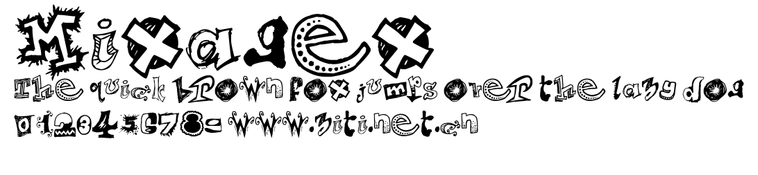 Mixagex.ttf字體轉換器圖片