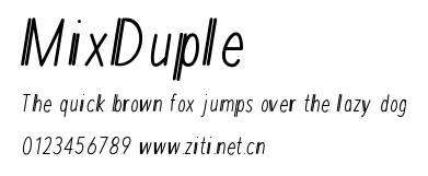 MixDuple.ttf