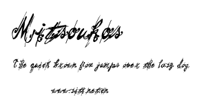 Mitsoukos.ttf字體轉換器圖片