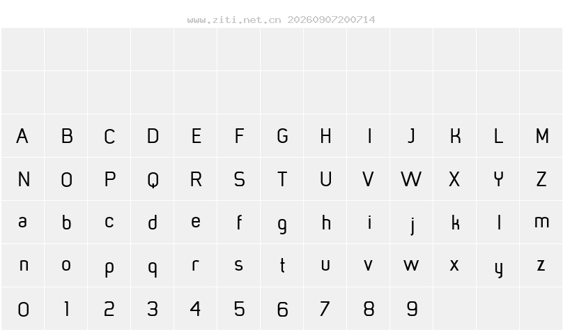 字符映射圖