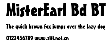 MisterEarl Bd BT.ttf
