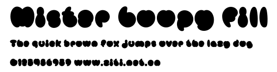 Mister Loopy Fill.ttf字體轉換器圖片
