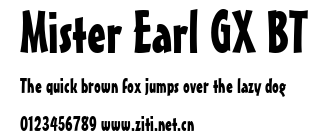 Mister Earl GX BT.ttf