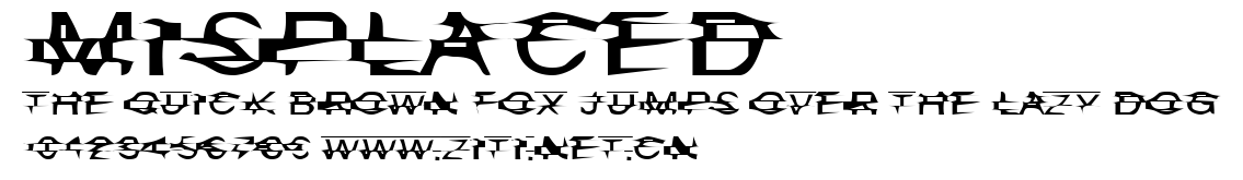 Misplaced.ttf字體轉換器圖片