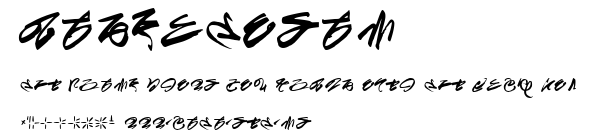 Miskatonic.ttf字體轉換器圖片