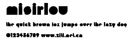 Misirlou.ttf字體轉換器圖片