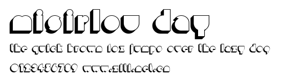 Misirlou Day.ttf字體轉換器圖片