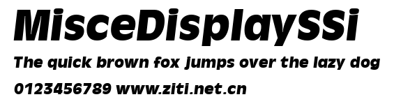 MisceDisplaySSi.ttf字體轉換器圖片