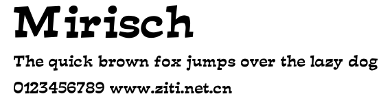 Mirisch.ttf