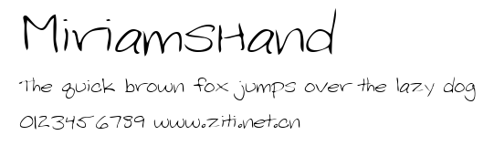 MiriamsHand.ttf