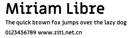 Miriam Libre.ttf