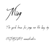 Miog.ttf字體轉換器圖片