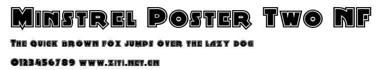 Minstrel Poster Two NF.ttf