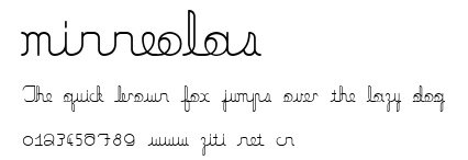 minneolas.ttf字體轉換器圖片