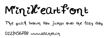 MiniHeartFont.ttf