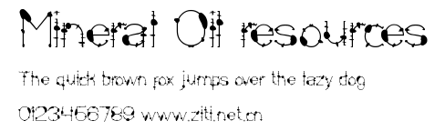 Mineral Oil resources.ttf