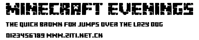 Minecraft Evenings.otf