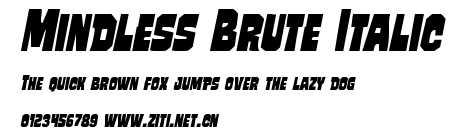 Mindless Brute Italic.ttf
