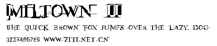 Miltown II.ttf