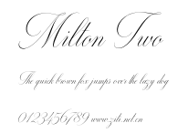 Milton Two.otf