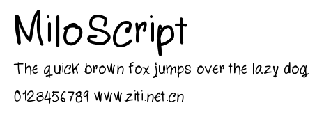 MiloScript.ttf