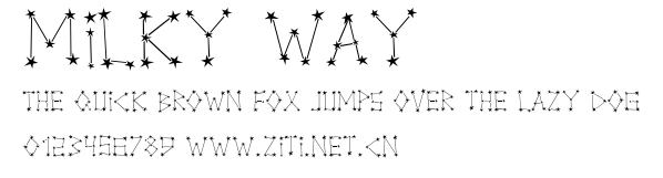 Milky Way.ttf