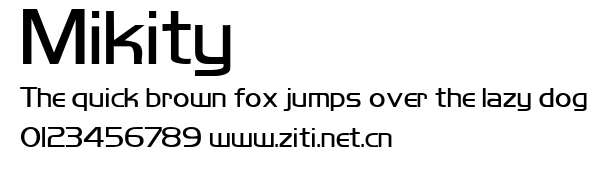 Mikity.ttf字體轉換器圖片