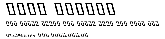 Mike Hebrew.ttf字體轉換器圖片