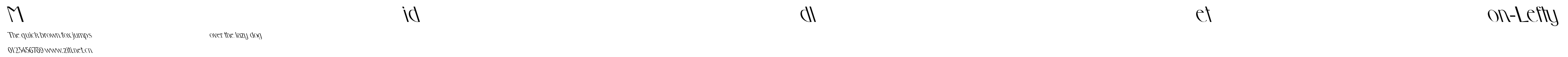 Middleton-Lefty.ttf字體轉換器圖片