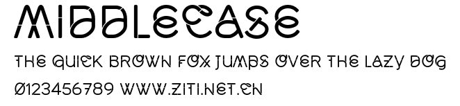Middlecase.otf字體轉換器圖片