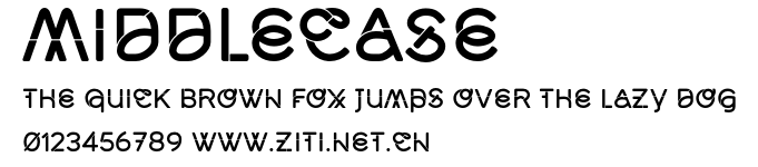 Middlecase.otf字體轉換器圖片