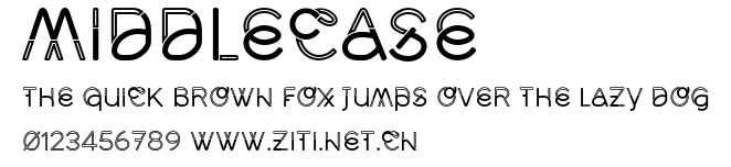 Middlecase.otf字體轉換器圖片