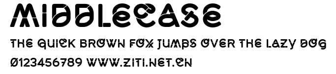 Middlecase.otf字體轉換器圖片