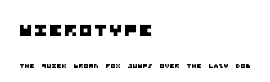 Microtype.ttf字體轉換器圖片