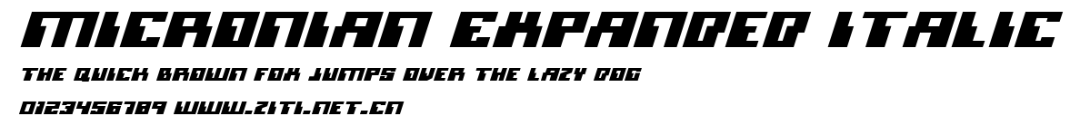 Micronian Expanded Italic.ttf