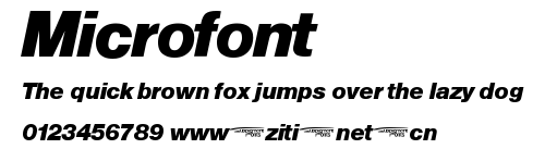 Microfont.ttf字體轉換器圖片
