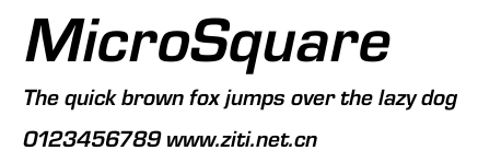MicroSquare.ttf字體轉換器圖片