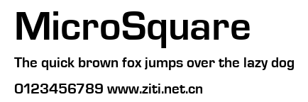 MicroSquare.ttf字體轉換器圖片