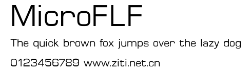 MicroFLF.ttf字體轉換器圖片