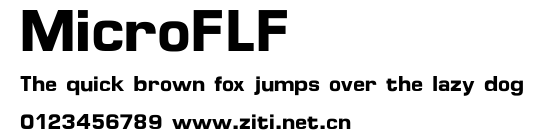MicroFLF.ttf字體轉換器圖片