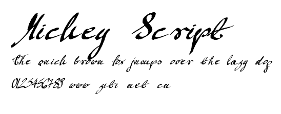 Mickey Script.ttf