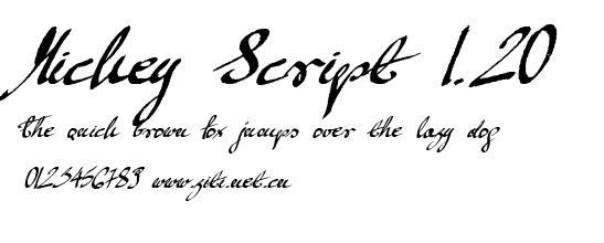 Mickey Script 1.20.ttf