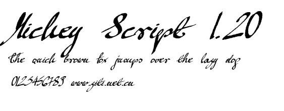 Mickey Script 1.20.ttf