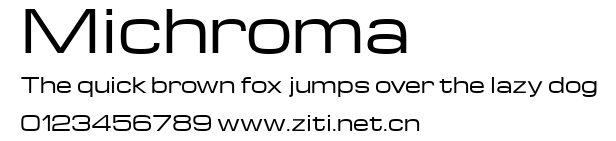 Michroma.ttf