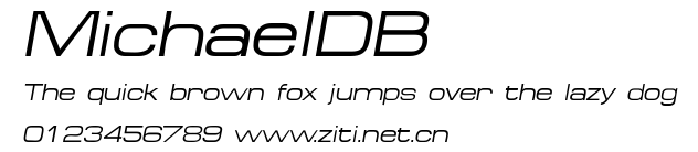MichaelDB.ttf字體轉換器圖片