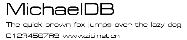 MichaelDB.ttf字體轉換器圖片